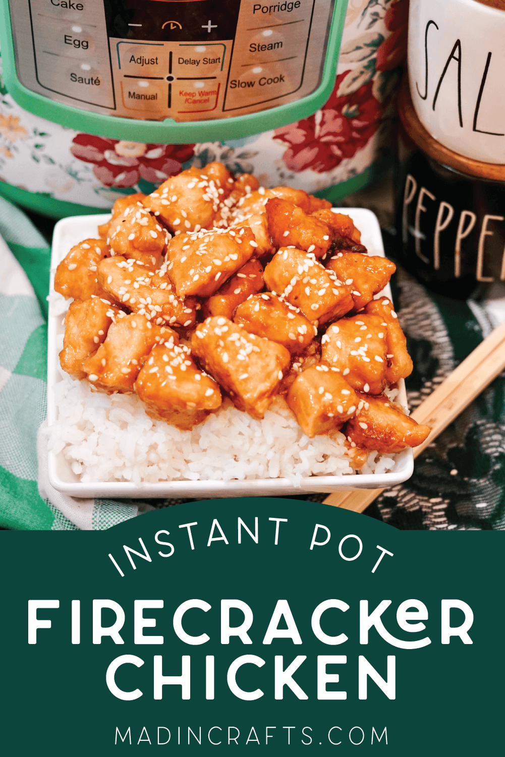 INSTANT POT FIRECRACKER CHICKEN RECIPE