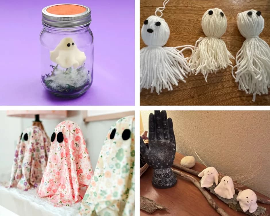 Ghost Crafts to Make for Halloween